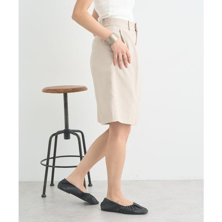 タックハーフパンツ | earth music&ecology  | 詳細画像5 