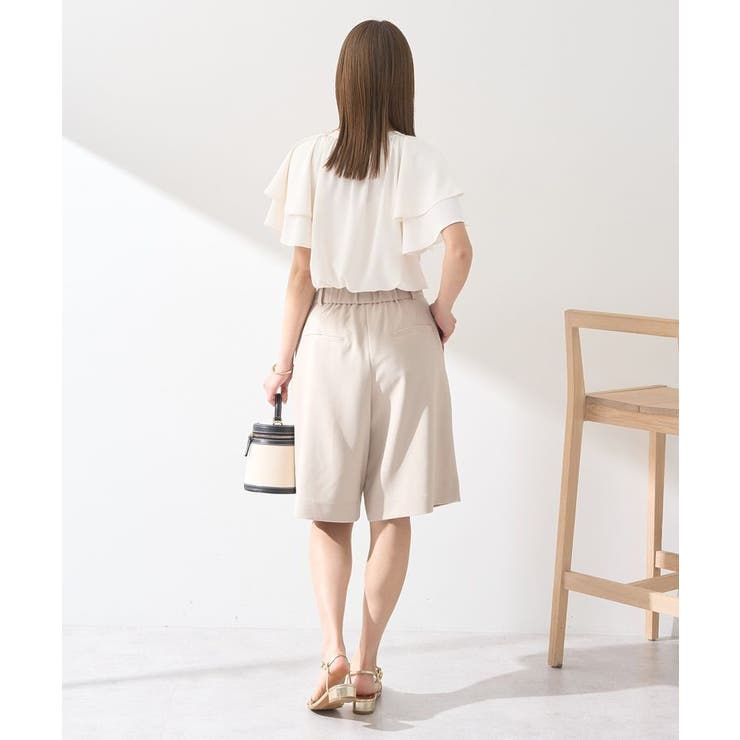 タックハーフパンツ | earth music&ecology  | 詳細画像12 