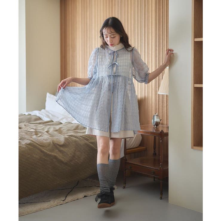 タックハーフパンツ | earth music&ecology  | 詳細画像26 