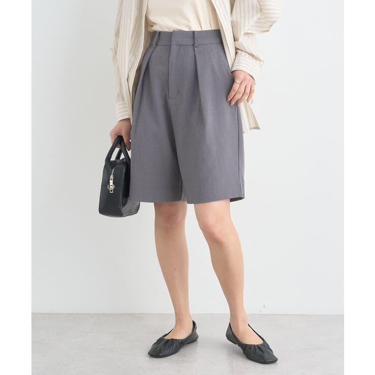 タックハーフパンツ | earth music&ecology  | 詳細画像28 