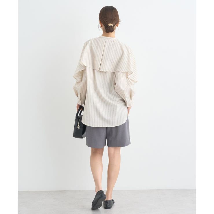 タックハーフパンツ | earth music&ecology  | 詳細画像31 