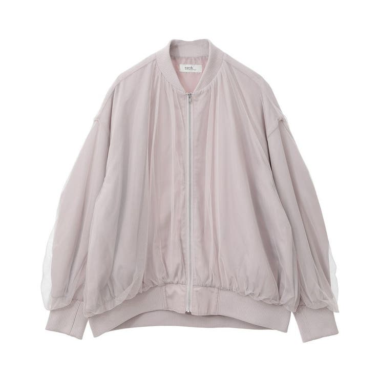 チュールレイヤードMA-1[品番：EMEW0046399]｜earth music&ecology