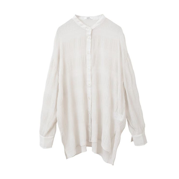 マジョリカプリーツレギュラーシャツ | earth music&ecology  | 詳細画像37 