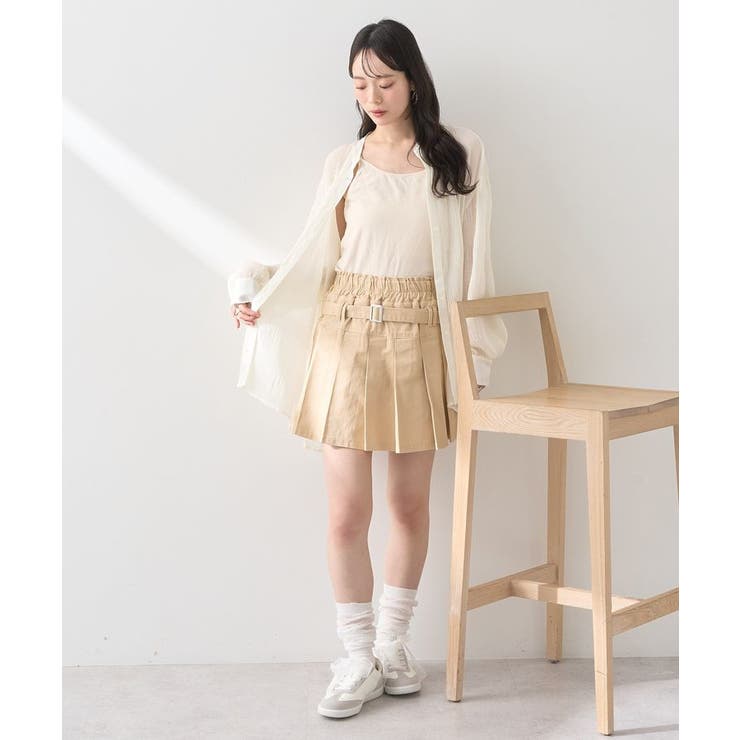 マジョリカプリーツレギュラーシャツ | earth music&ecology  | 詳細画像23 