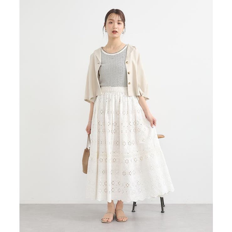 ピコトリミングタンクトップ | earth music&ecology  | 詳細画像23