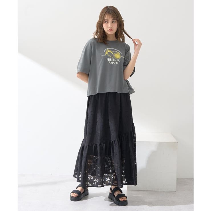 FRUITS DE SAISONショートT | earth music&ecology  | 詳細画像11 