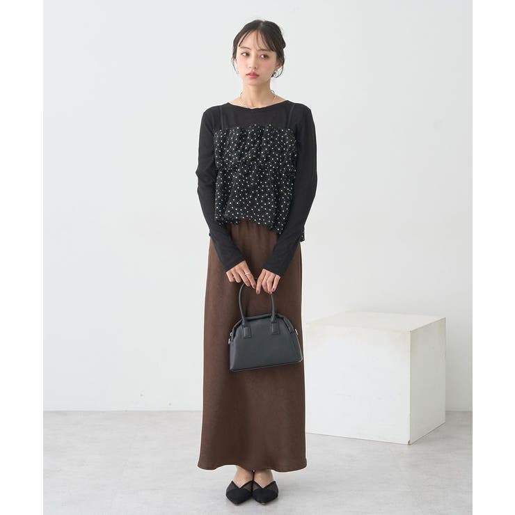 キラキラフラワー刺繍ビスチェ | earth music&ecology  | 詳細画像28 