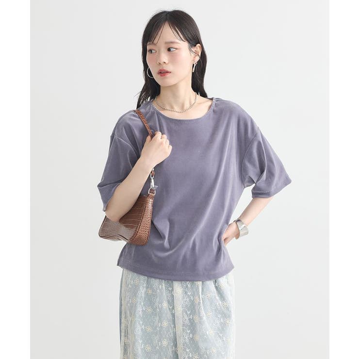 シアーベロアTee | earth music&ecology  | 詳細画像5