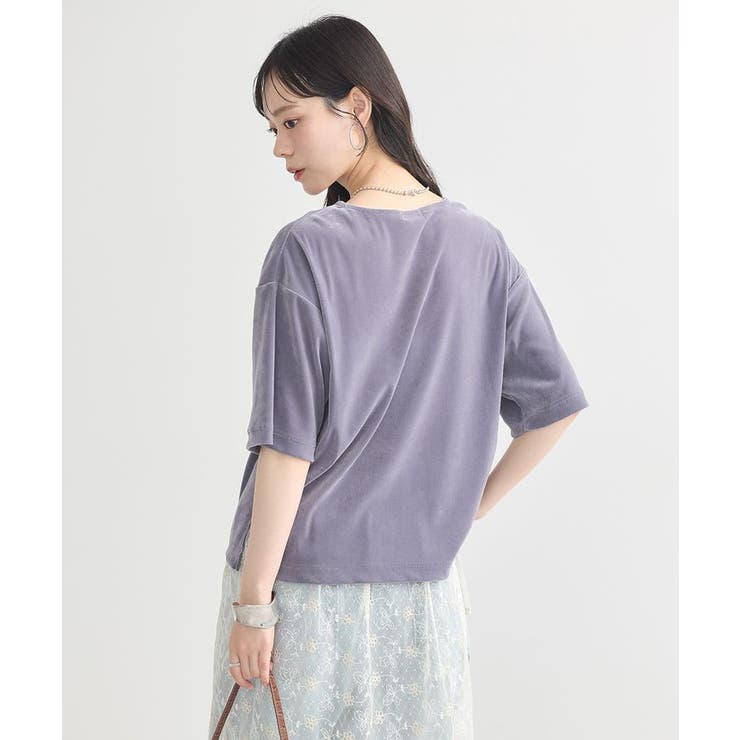 シアーベロアTee | earth music&ecology  | 詳細画像8