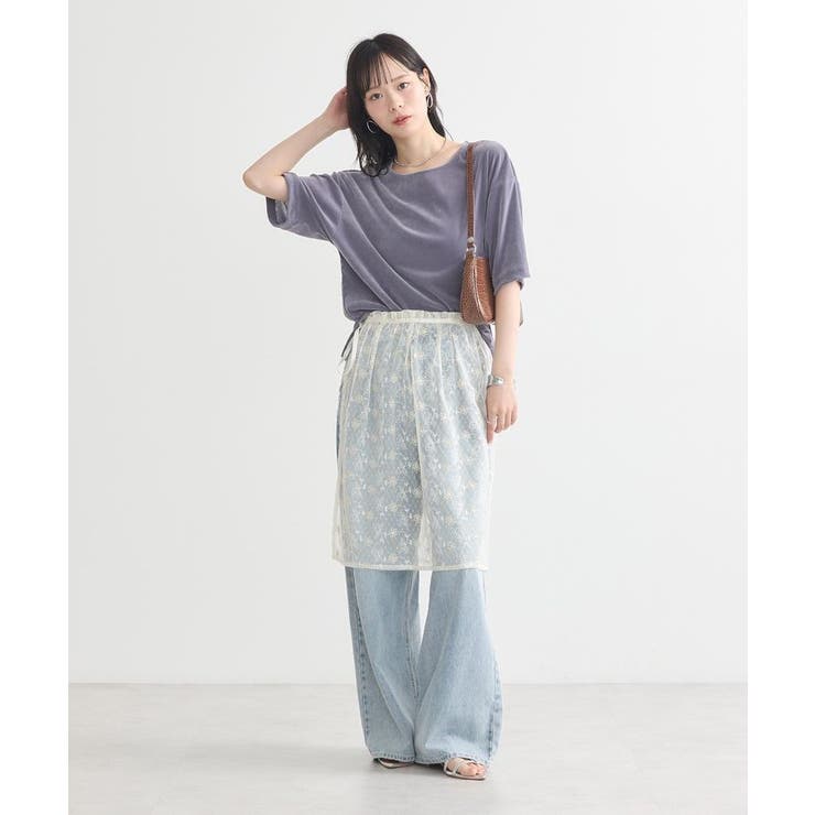 シアーベロアTee | earth music&ecology  | 詳細画像9