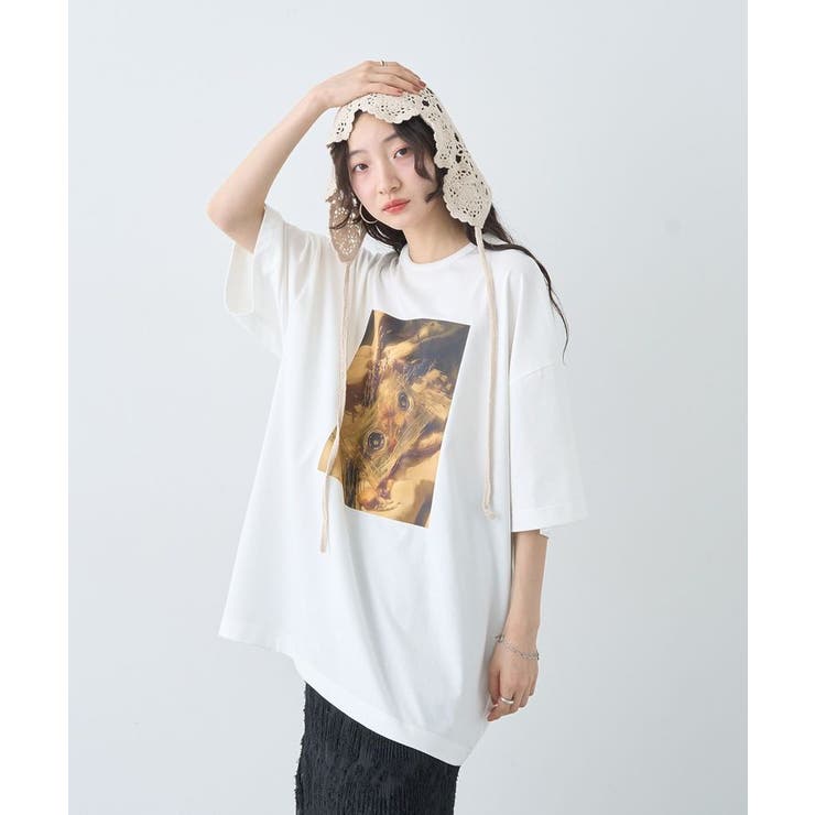 アソートグラフィックルーズTee | earth music&ecology  | 詳細画像6