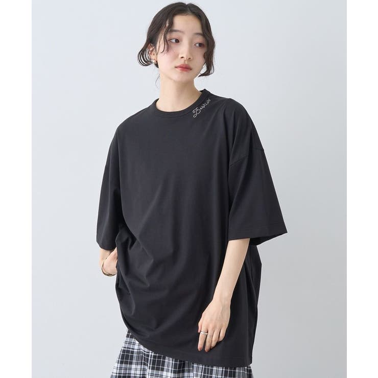 ブラック | アソートグラフィックルーズTee | earth music&ecology