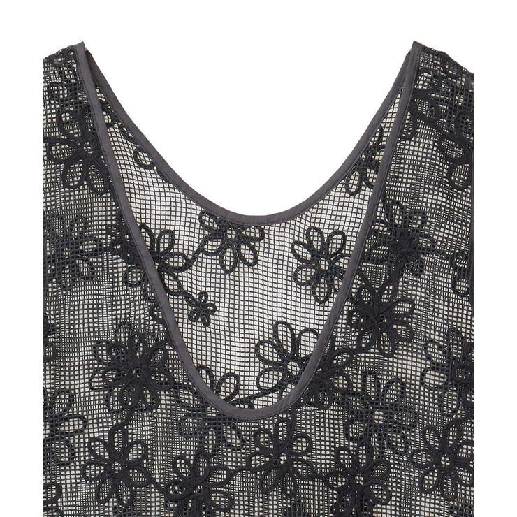 コード刺繍ベスト | earth music&ecology  | 詳細画像17 