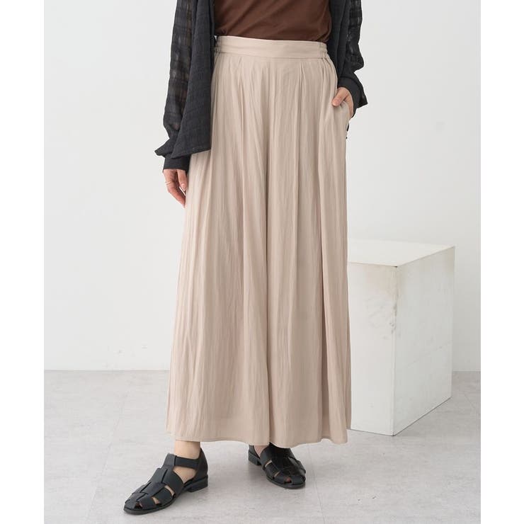 マットサテンスカーチョ | earth music&ecology  | 詳細画像12 