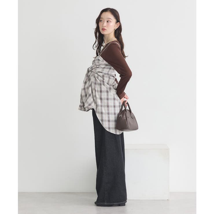 マルチウェイチェックシャツ | earth music&ecology  | 詳細画像19 