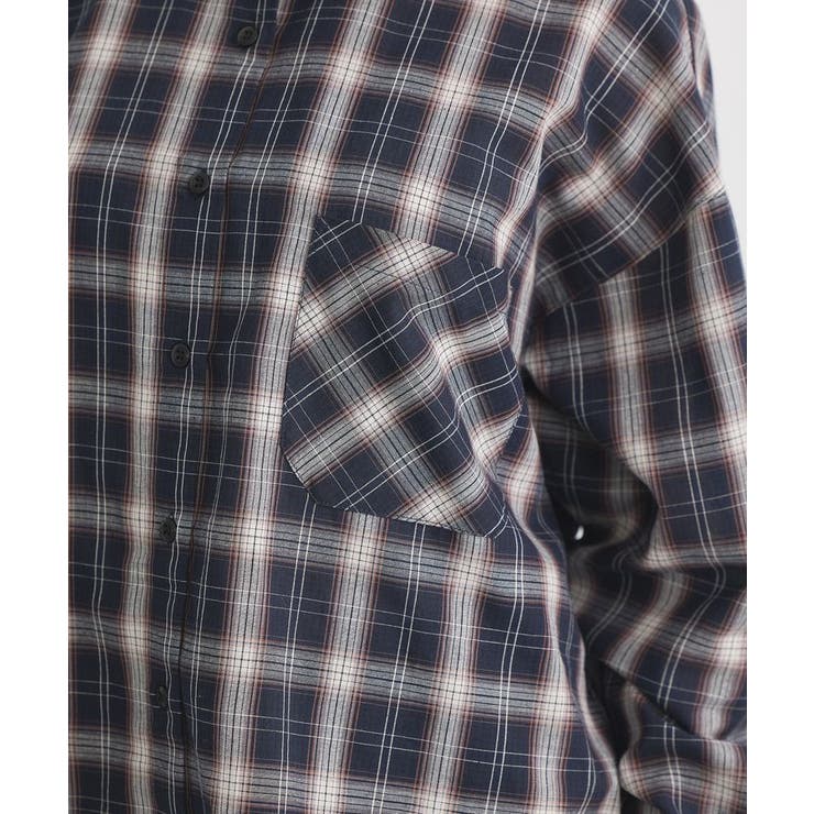 マルチウェイチェックシャツ | earth music&ecology  | 詳細画像22 