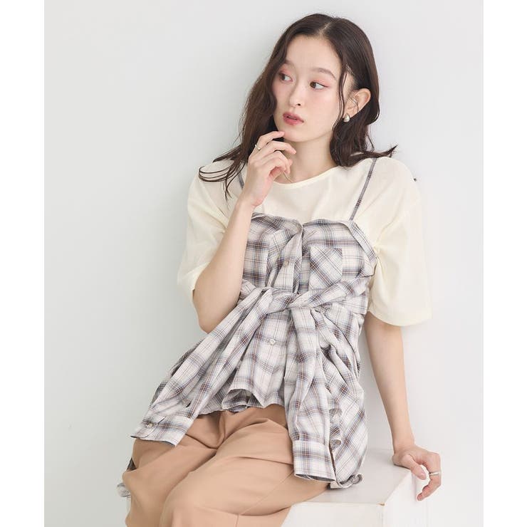 マルチウェイチェックシャツ | earth music&ecology  | 詳細画像9 