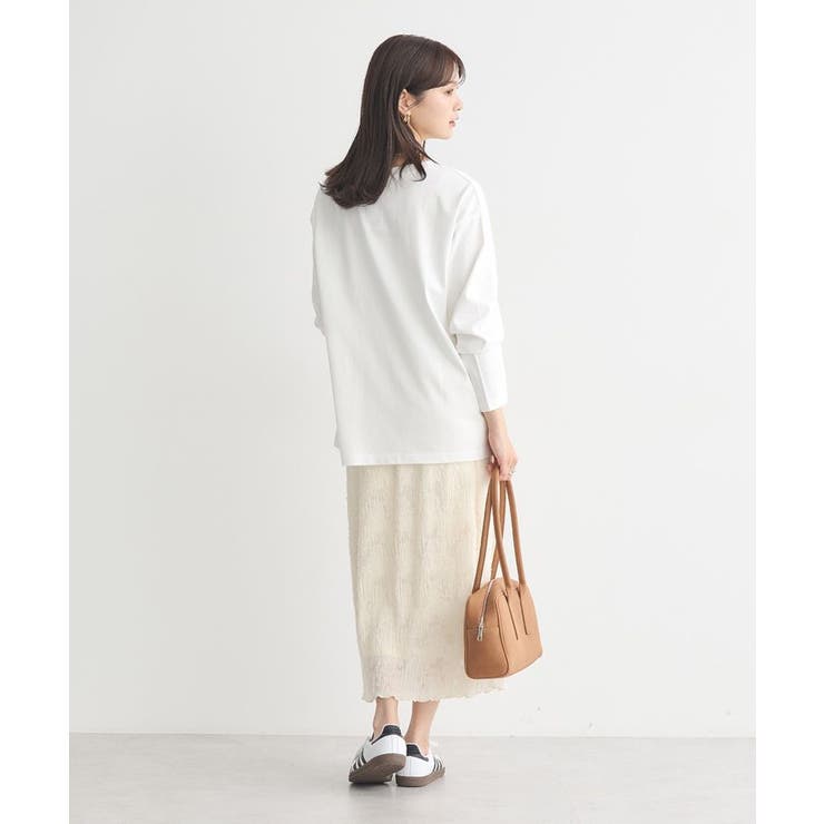マジョリカプリーツナロースカート | earth music&ecology  | 詳細画像13 