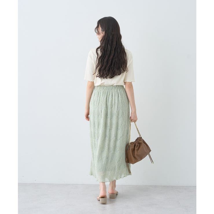 マジョリカプリーツナロースカート | earth music&ecology  | 詳細画像23 