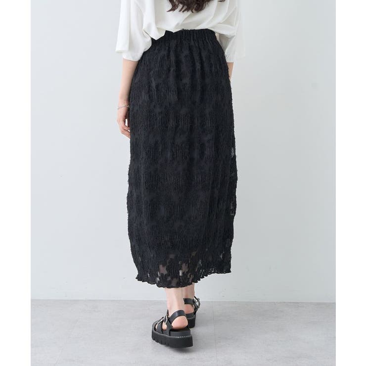 マジョリカプリーツナロースカート | earth music&ecology  | 詳細画像26 