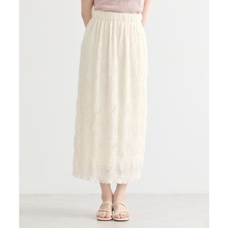 マジョリカプリーツナロースカート | earth music&ecology  | 詳細画像5 