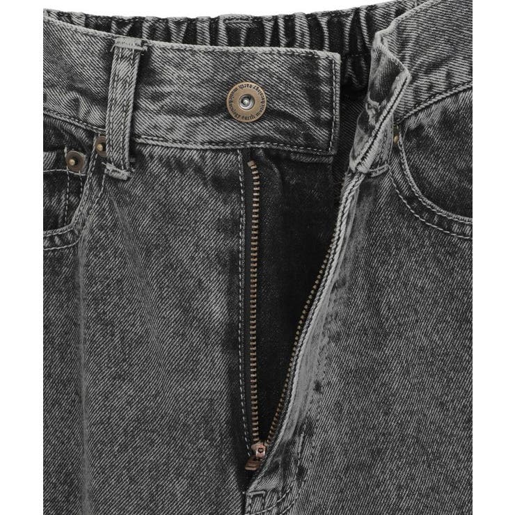 裾レースデニムパンツ | earth music&ecology  | 詳細画像24 