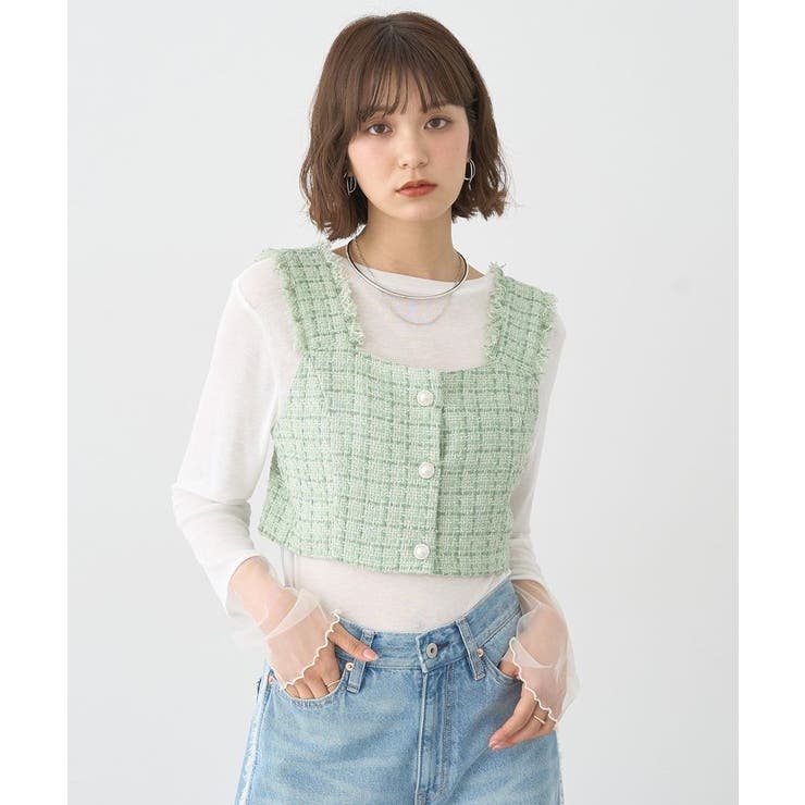 シアースリーブプルオーバー | earth music&ecology  | 詳細画像18 