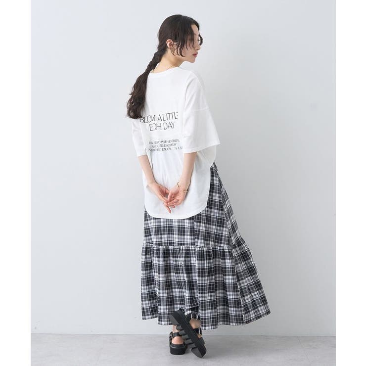 ドルマンバックプリントTee | earth music&ecology  | 詳細画像17 