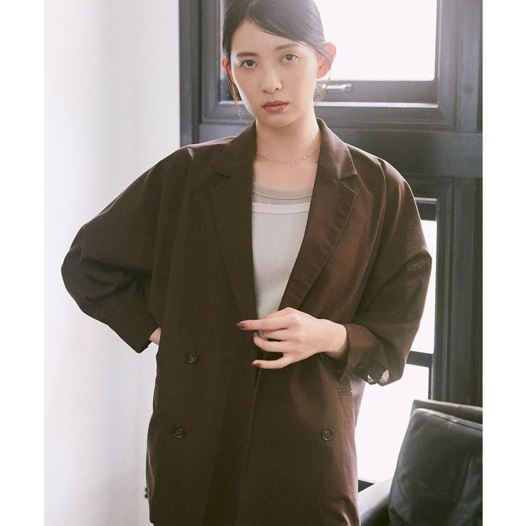 配色レイヤードタンクトップ | earth music&ecology  | 詳細画像19 