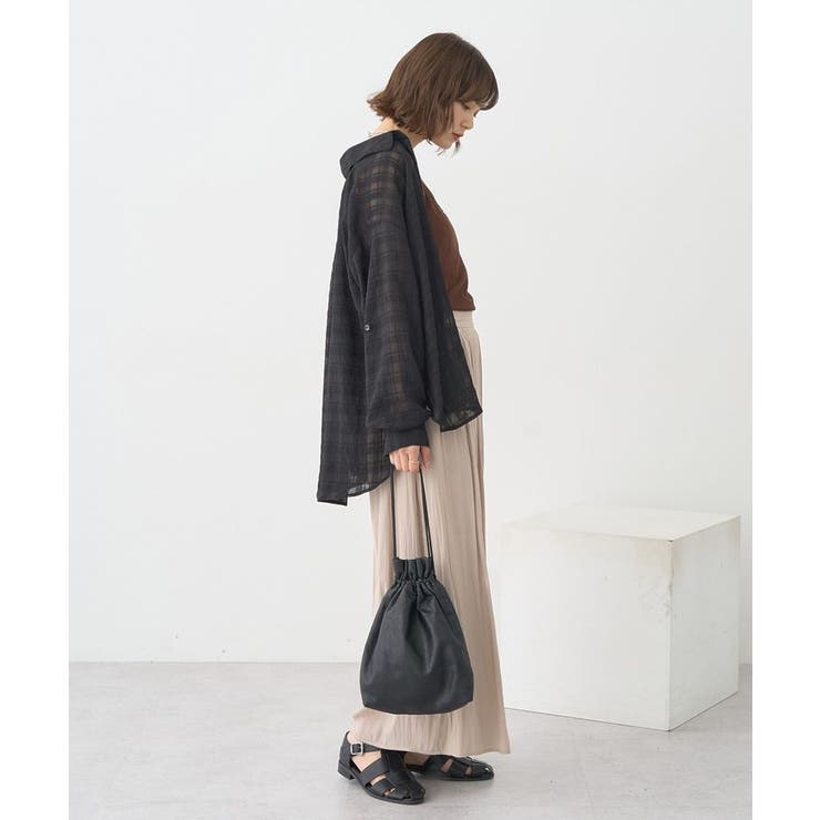 配色レイヤードタンクトップ | earth music&ecology  | 詳細画像12 