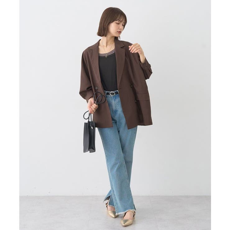 配色レイヤードタンクトップ | earth music&ecology  | 詳細画像5 