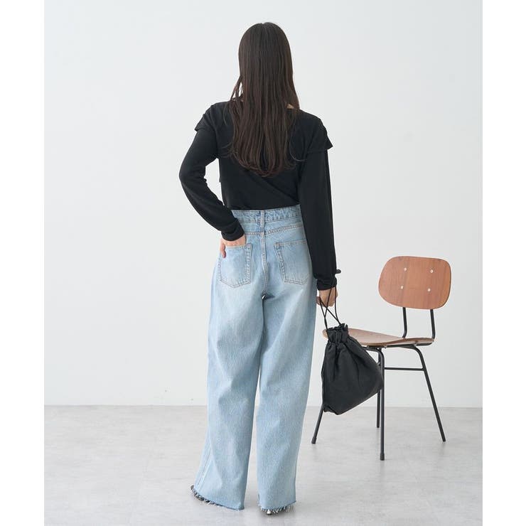 リボンライクドレーププルオーバー | earth music&ecology  | 詳細画像26 