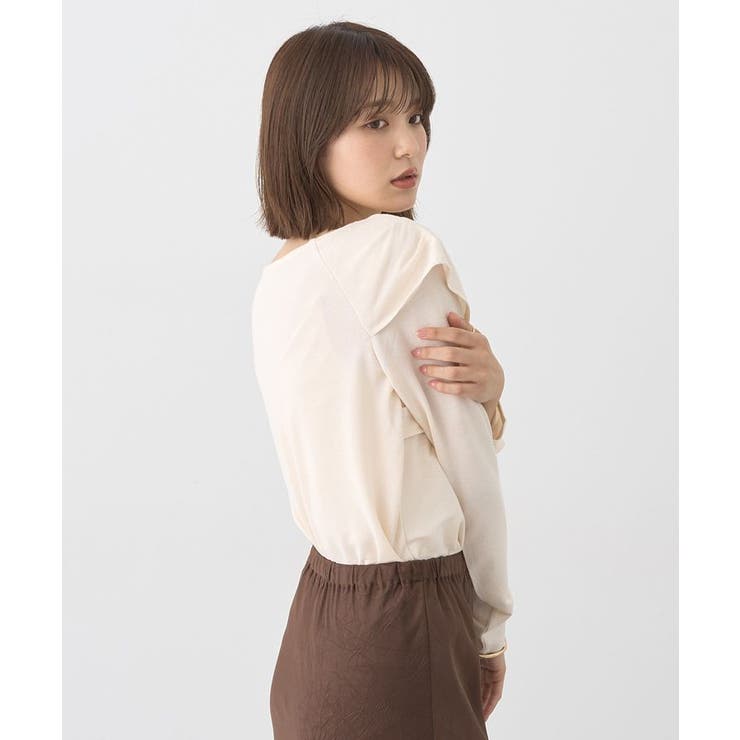 リボンライクドレーププルオーバー | earth music&ecology  | 詳細画像8 