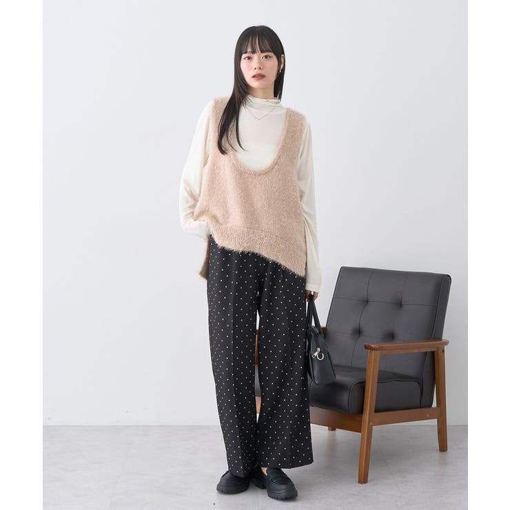 リラックスドットパンツ | earth music&ecology  | 詳細画像21 