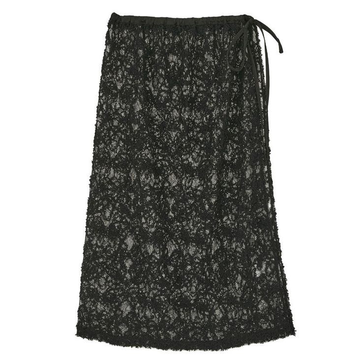 モールレースラップスカート | earth music&ecology  | 詳細画像19 