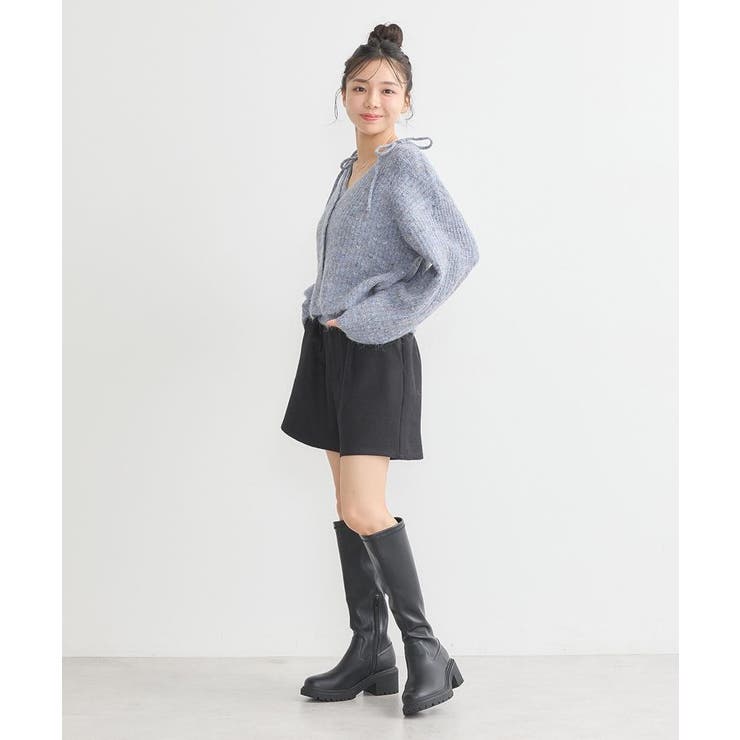 SET2点ショートカーディガン＋リボンキャミソール | earth music&ecology  | 詳細画像39 