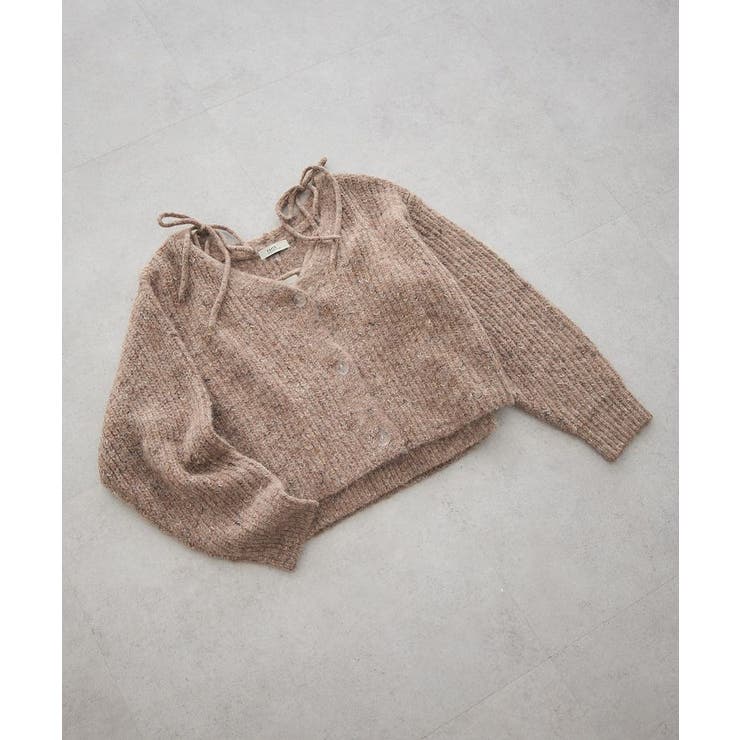 SET2点ショートカーディガン＋リボンキャミソール | earth music&ecology  | 詳細画像41 