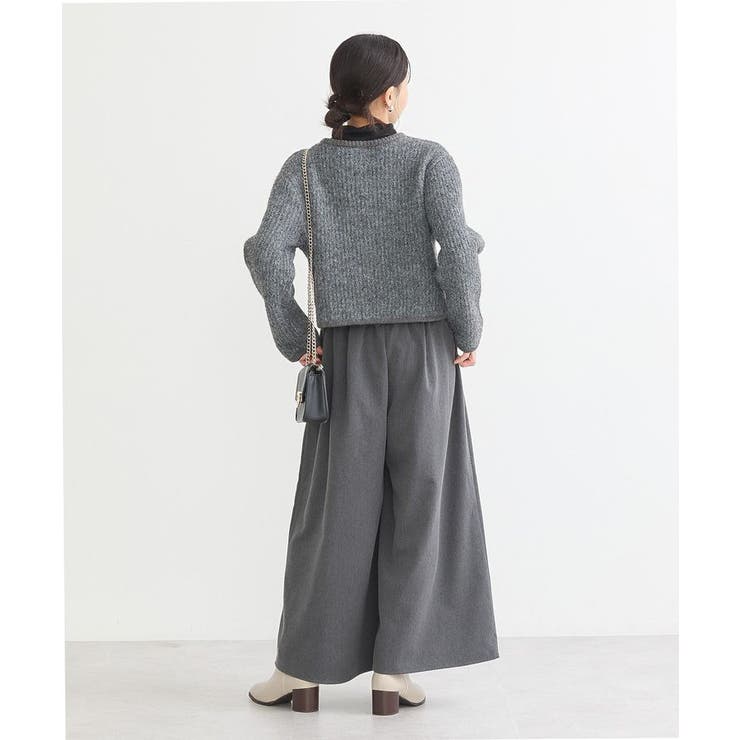 【WEB限定】ゴールド釦ショートニットカーディガン | earth music&ecology  | 詳細画像30 