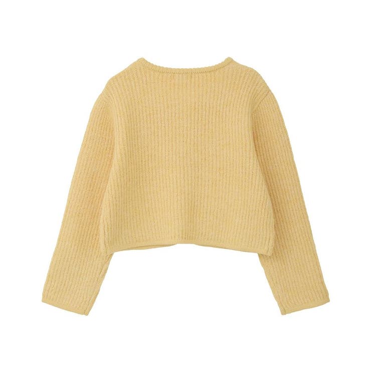 【WEB限定】ゴールド釦ショートニットカーディガン | earth music&ecology  | 詳細画像35 