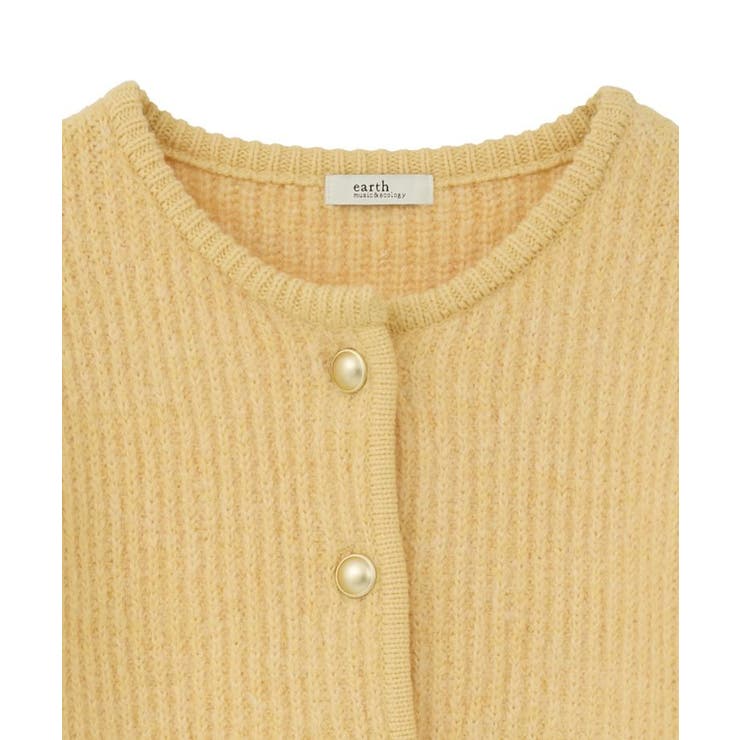 【WEB限定】ゴールド釦ショートニットカーディガン | earth music&ecology  | 詳細画像36 