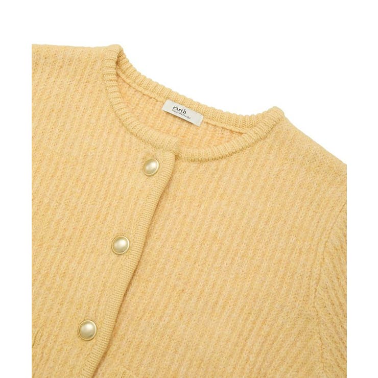 【WEB限定】ゴールド釦ショートニットカーディガン | earth music&ecology  | 詳細画像39 