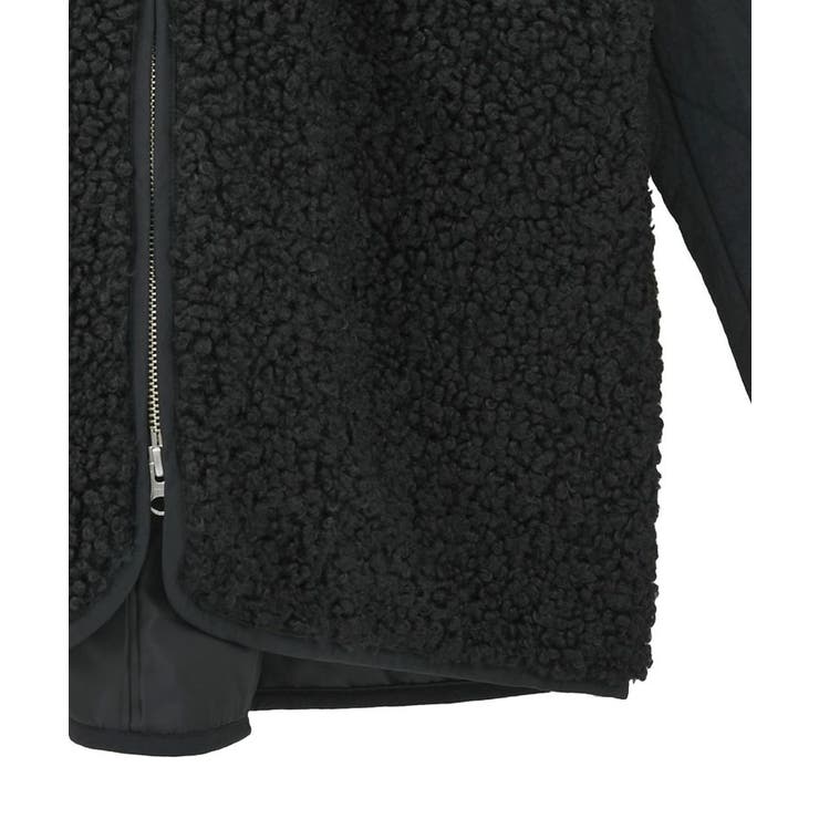 ボアキルトミドルコート | earth music&ecology  | 詳細画像35 