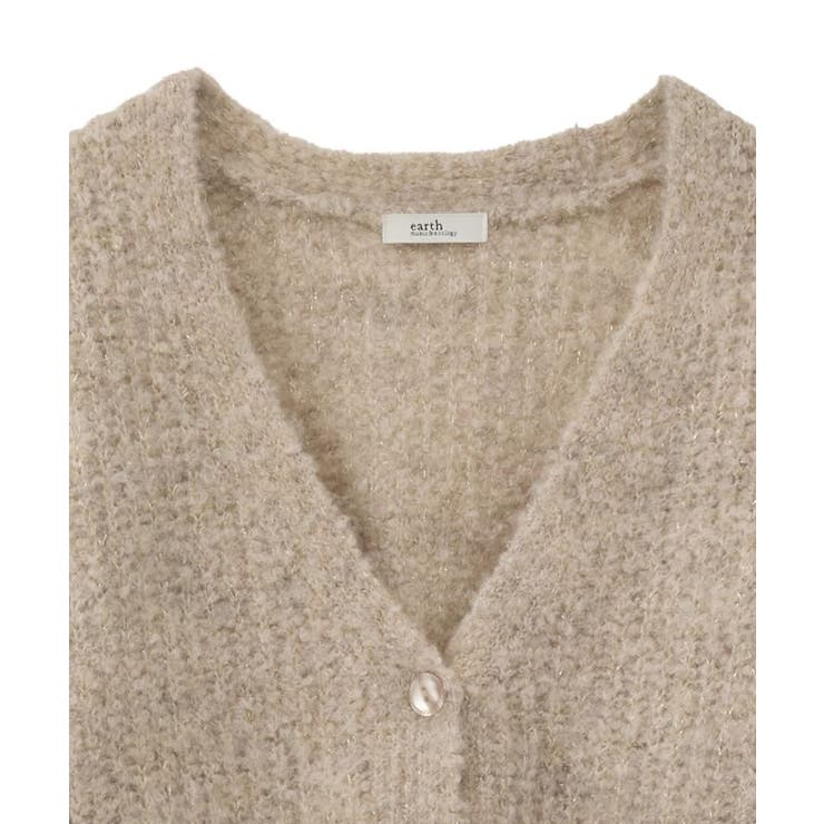 MIXカラーブークレカーディガン | earth music&ecology  | 詳細画像31 