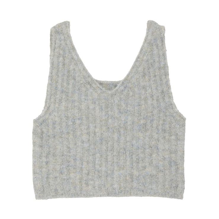 MIXカラーブークレニットビスチェ | earth music&ecology  | 詳細画像33 