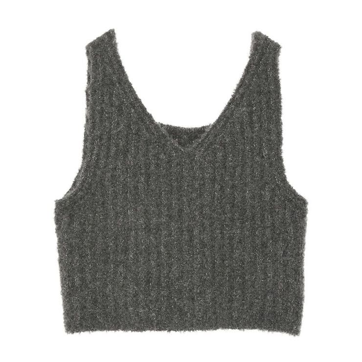 MIXカラーブークレニットビスチェ | earth music&ecology  | 詳細画像24 