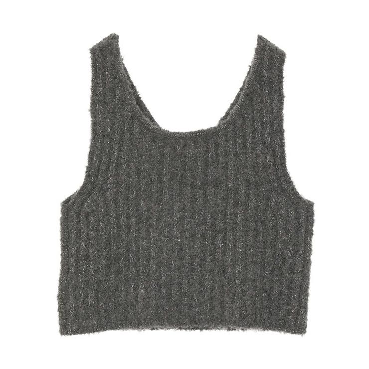 MIXカラーブークレニットビスチェ | earth music&ecology  | 詳細画像25 