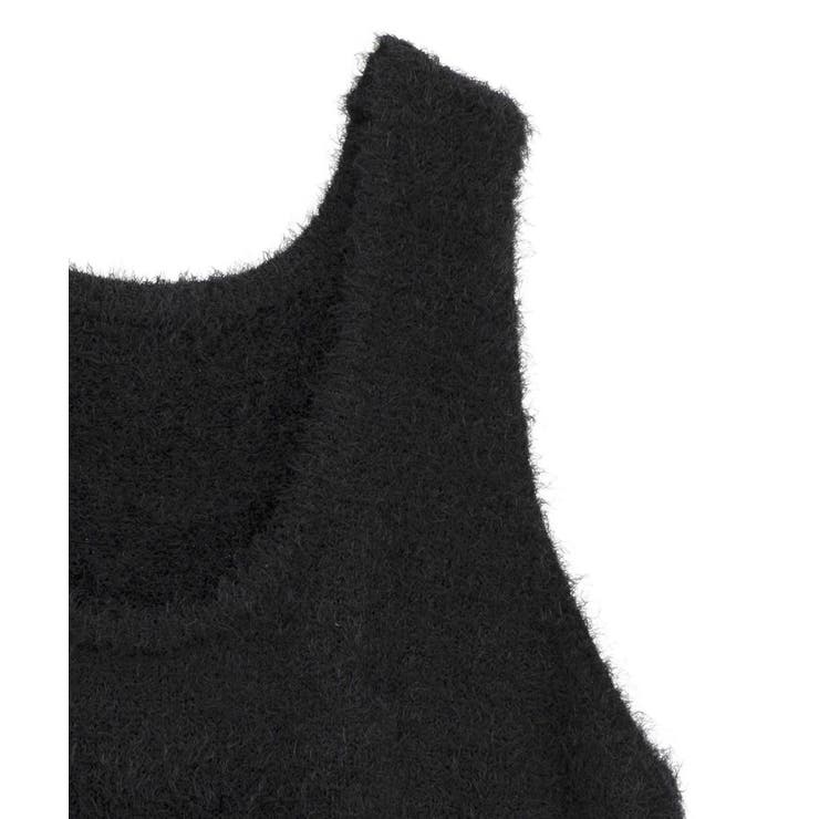 フェザーUネックニットベスト | earth music&ecology  | 詳細画像22 