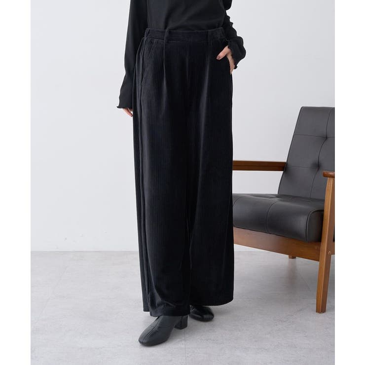 コーデュロイタックパンツ | earth music&ecology  | 詳細画像1 