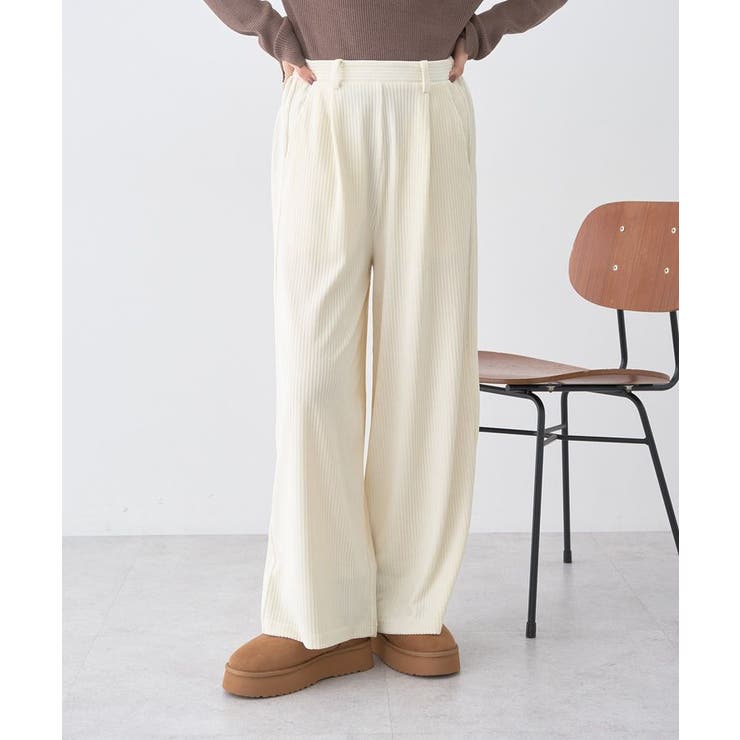 コーデュロイタックパンツ | earth music&ecology  | 詳細画像13 