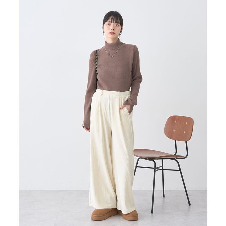 コーデュロイタックパンツ | earth music&ecology  | 詳細画像14 